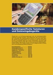 Kundenspezifische Tastaturen und DateneingabegerÃ¤te - InduKey