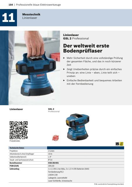 Bosch Porgramm 2013/2014