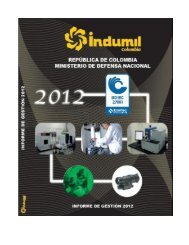 INFORME DE GESTION 2012.pdf - Indumil