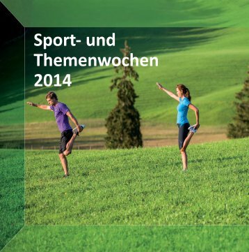 Sport- und Themenwochen 2014