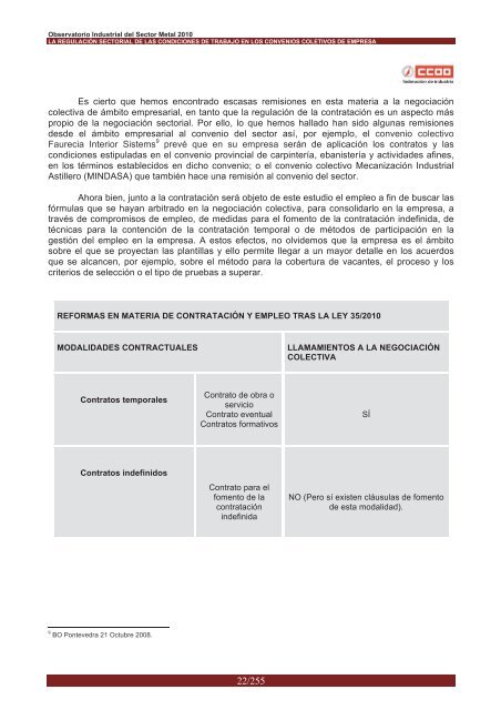 documento - FederaciÃ³n de Industria - CCOO