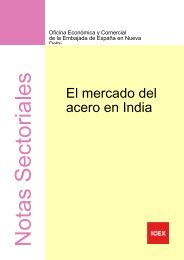 El mercado del acero en India