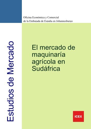 El mercado de maquinarÃ­a agrÃ­cola en SudÃ¡frica