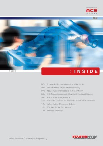: INSIDE - Industriehansa Consulting & Engineering GmbH