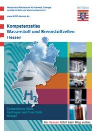 Kompetenzatlas Wasserstoff und Brennstoffzellen ... - H2BZ-Hessen