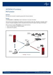 Config Manager for INTRON-D plus - Industronic