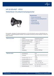 HP-20 EExIINT - ATEX Wetterfester ... - Industronic