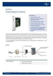 6 ATI 01 Analog Telephone Interface - Industronic
