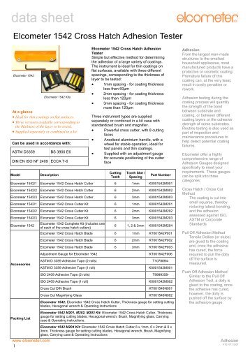 data sheet