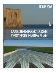 Lake Diefenbaker Tourism Destination Area Plan - IndustryMatters ...