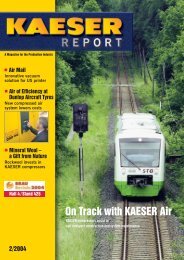 On Track with KAESER Air