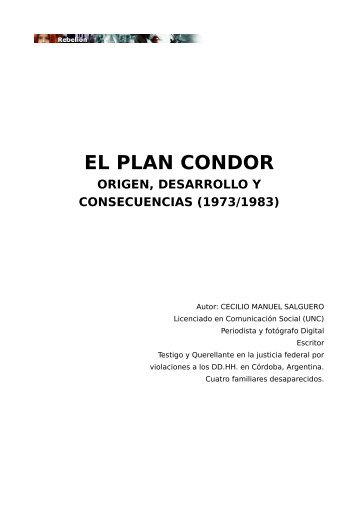 El "Plan CÃ³ndor" - San Francisco Bay Area Independent Media Center