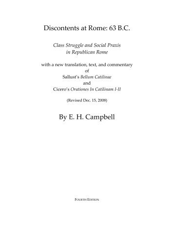 Discontents at Rome - San Francisco Bay Area Independent Media ...