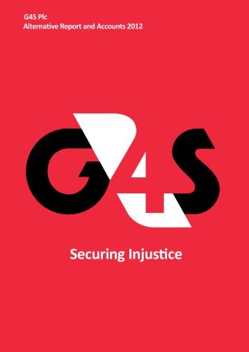 G4S Alternative Annual Report - UK Indymedia