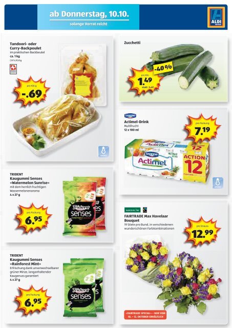 Einfach herbstlich. - ALDI SUISSE AG