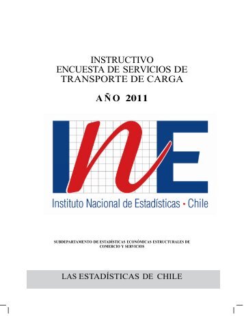 Instructivo de Servicios de Transporte de Carga 2011 - Instituto ...