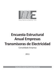 Encuesta Estructural Anual Empresas Transmisoras de Electricidad