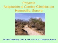 Proyecto AdaptaciÃ³n al Cambio ClimÃ¡tico en Hermosillo, Sonora