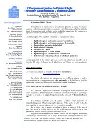 PresentaciÃ³n de PÃ³ster - Instituto Nacional de EpidemiologÃ­a