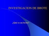 InvestigaciÃ³n de Brote