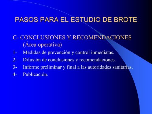 InvestigaciÃ³n de Brote