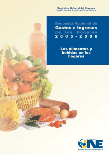Alimentos y Bebidas en los Hogares - Instituto Nacional de EstadÃ­stica