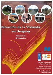 SituaciÃ³n de la Vivienda en Uruguay - Instituto Nacional de EstadÃ­stica
