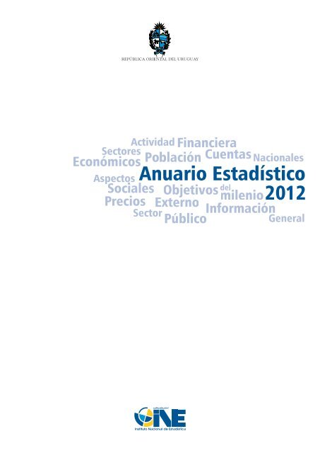 Anuario EstadÃ­stico 2012 - Instituto Nacional de EstadÃ­stica