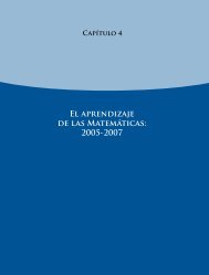 El aprendizaje de las MatemÃ¡ticas: 2005-2007 - Instituto Nacional ...