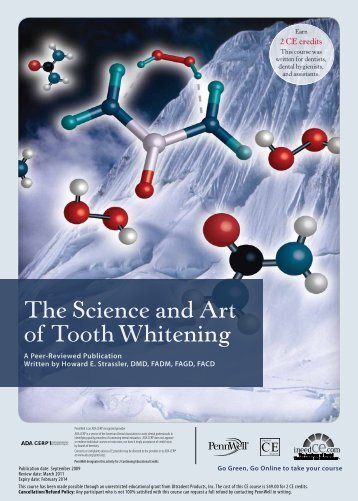 The Science and Art of Tooth Whitening - IneedCE.com