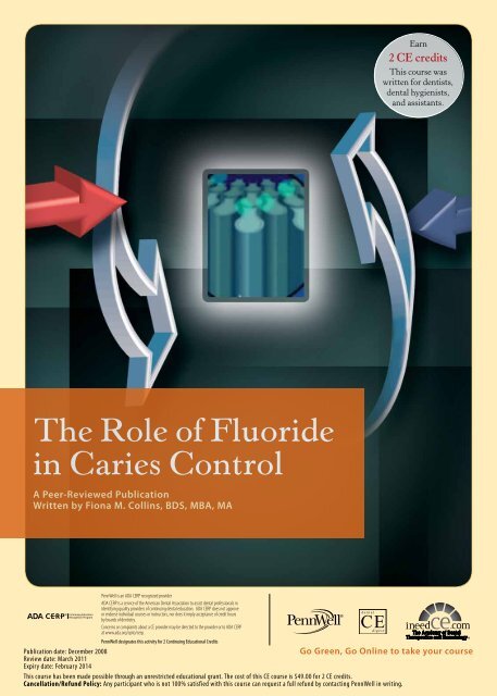 The Role Of Fluoride In Caries Control IneedCE