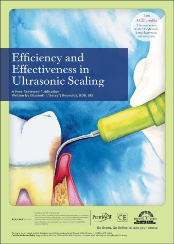 Efficiency and Effectiveness in Ultrasonic Scaling - IneedCE.com