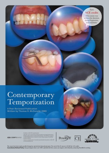 Contemporary Temporization - IneedCE.com