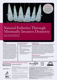 Natural Esthetics Through Minimally Invasive Dentistry - IneedCE.com