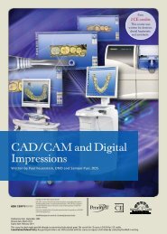 CAD/CAM and Digital Impressions - IneedCE.com