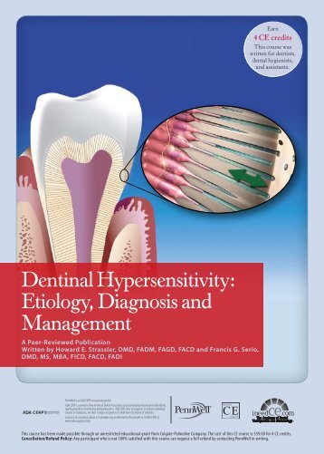 Dentinal Hypersensitivity: Etiology, Diagnosis, and ... - IneedCE.com