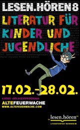 Literatur fur kinder und jugendLiche - Alte Feuerwache Mannheim