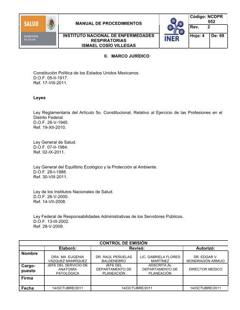 Servicio de AnatomÃ­a PatolÃ³gica - Instituto Nacional de ...