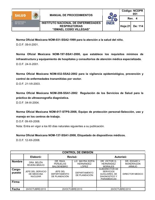 Servicio de Medicina Nuclear - Instituto Nacional de Enfermedades ...