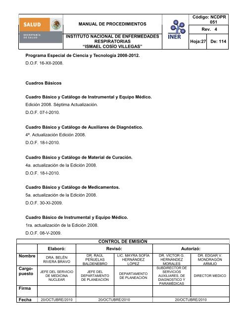 Servicio de Medicina Nuclear - Instituto Nacional de Enfermedades ...