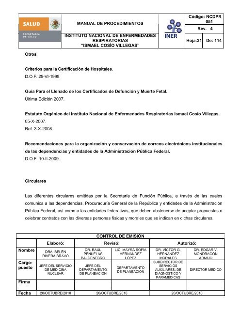 Servicio de Medicina Nuclear - Instituto Nacional de Enfermedades ...