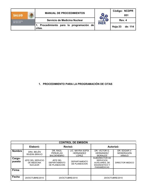 Servicio de Medicina Nuclear - Instituto Nacional de Enfermedades ...