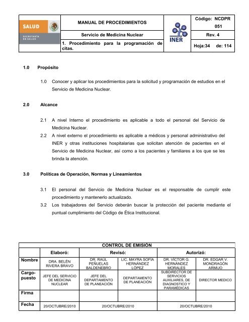 Servicio de Medicina Nuclear - Instituto Nacional de Enfermedades ...