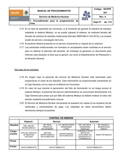 Servicio de Medicina Nuclear - Instituto Nacional de Enfermedades ...