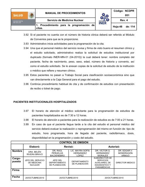 Servicio de Medicina Nuclear - Instituto Nacional de Enfermedades ...