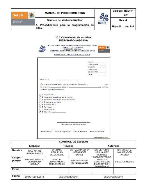 Servicio de Medicina Nuclear - Instituto Nacional de Enfermedades ...