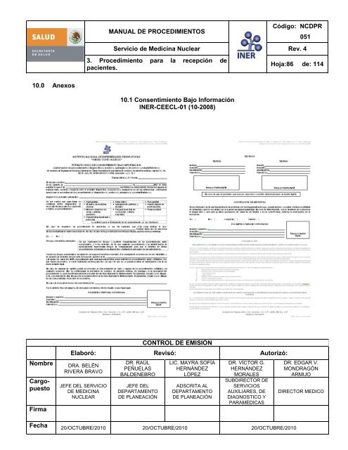 Servicio de Medicina Nuclear - Instituto Nacional de Enfermedades ...