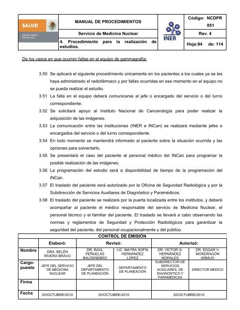 Servicio de Medicina Nuclear - Instituto Nacional de Enfermedades ...