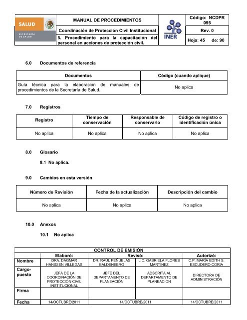 CoordinaciÃ³n de ProtecciÃ³n Civil - Instituto Nacional de ...