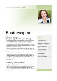 Businessplan - Ines Brock